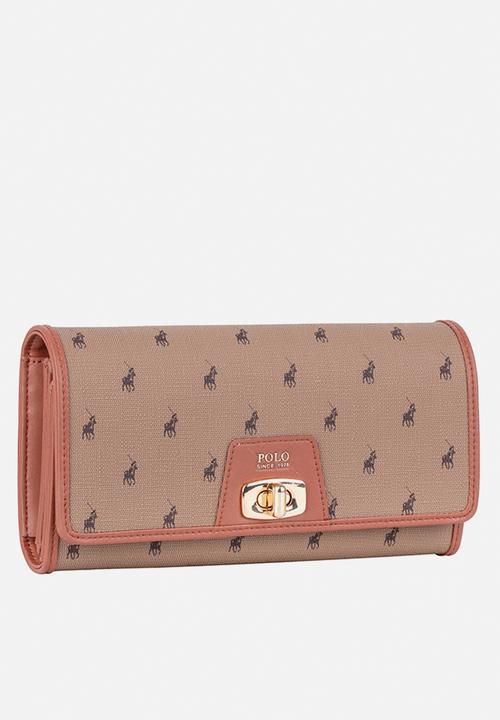 POLO - Encore Trifold Purse - Camel