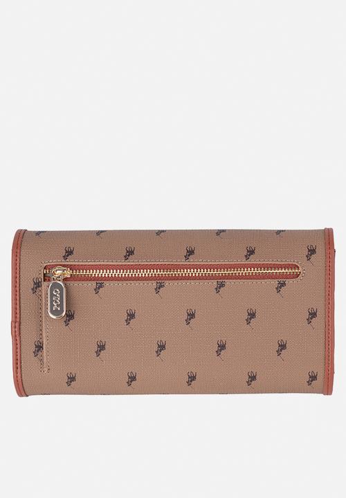 POLO - Encore Trifold Purse - Camel