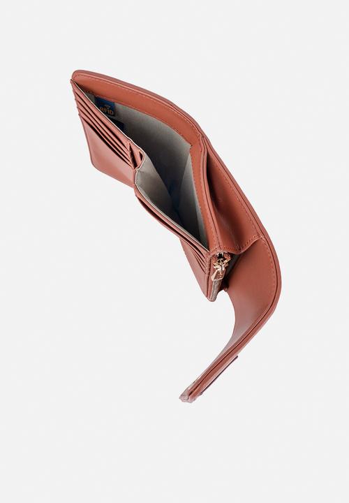 POLO - Encore Medium Trifold Purse - Camel