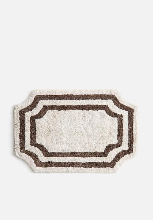 H&M - Tufted cotton bath mat - cream