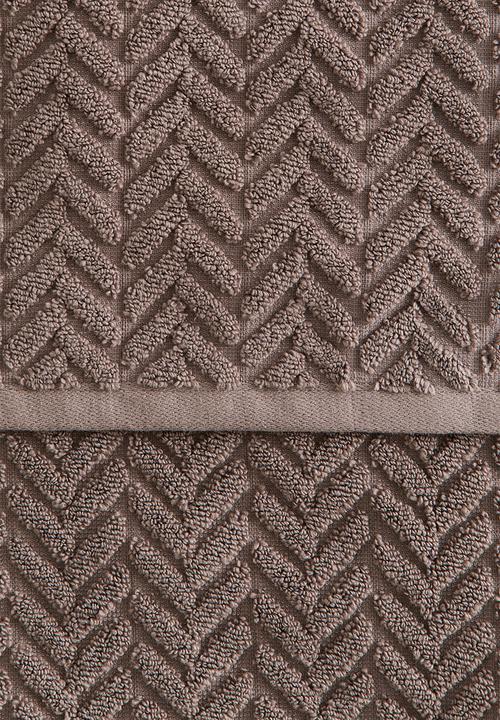 H&M - Textured bath towel - mole