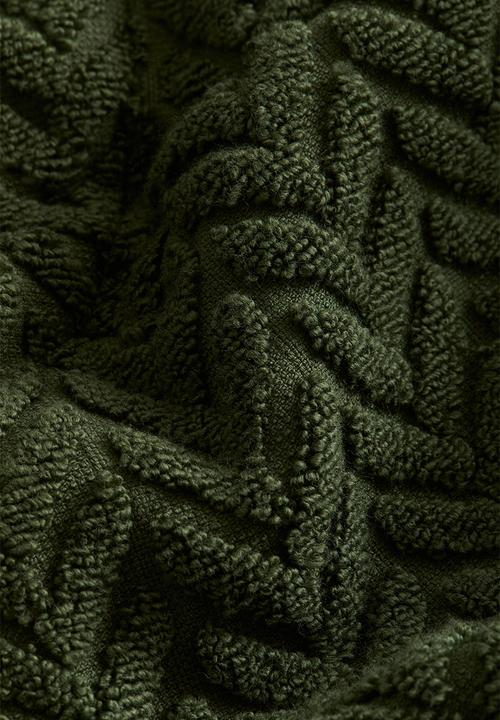 H&M - Textured dressing gown - dark green