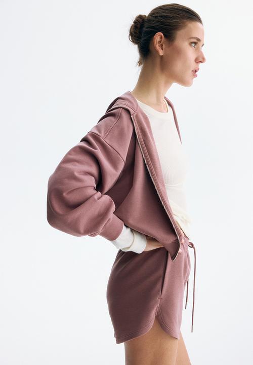 H&M - Sweatshirt shorts - dark dusty pink