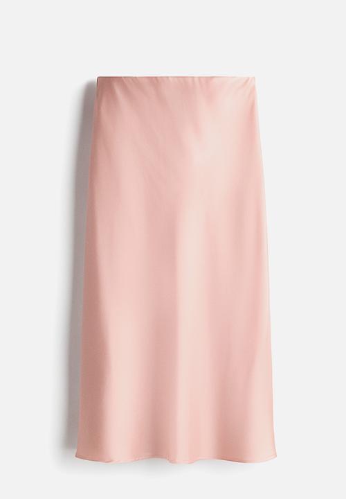 H&M - Midi skirt - light pink