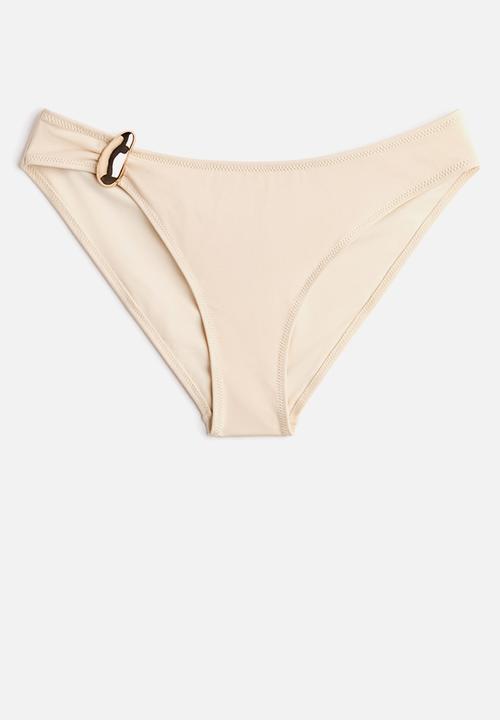 H&M - Cheeky bikini bottoms - light beige