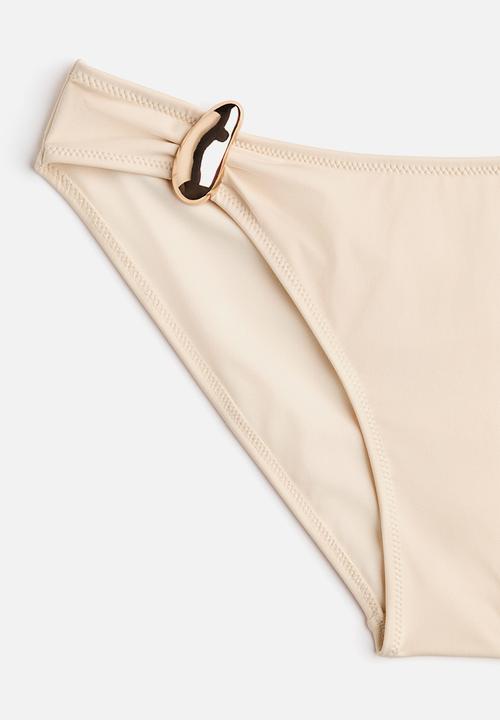 H&M - Cheeky bikini bottoms - light beige