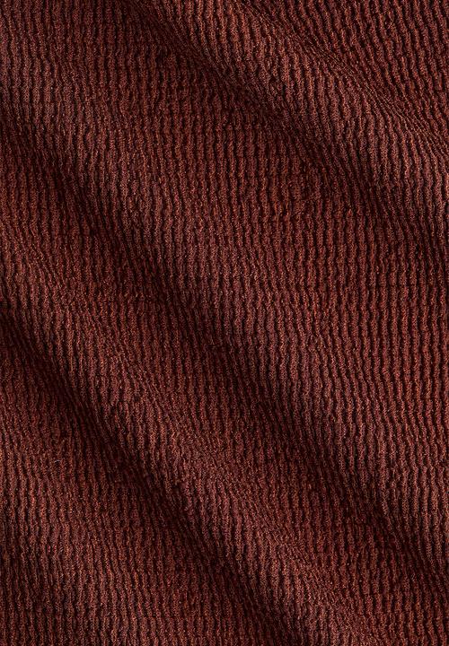 H&M - Textured jersey trousers - rust brown