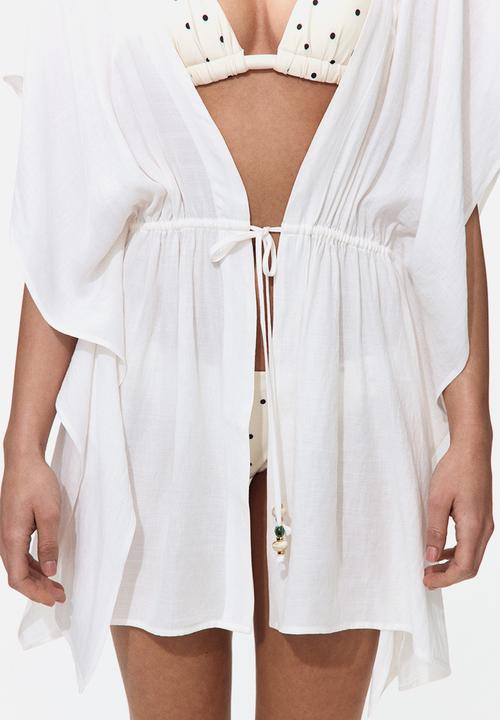 H&M - Beach kaftan dress - cream