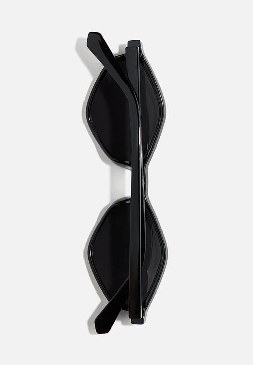 H&M - Hexagonal sunglasses - black
