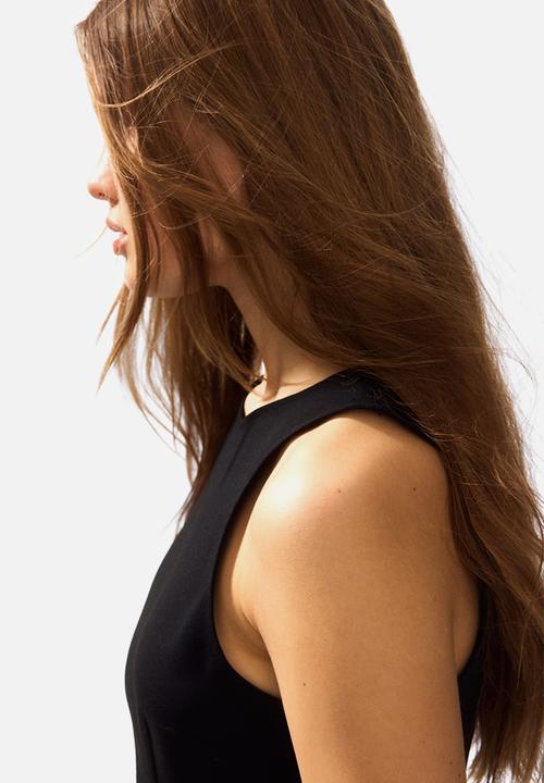 H&M - Flared-skirt dress - black