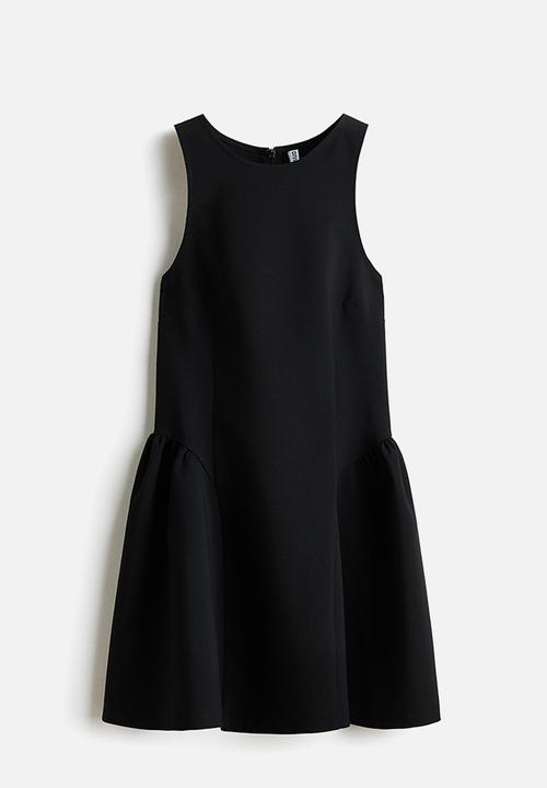 H&M - Flared-skirt dress - black