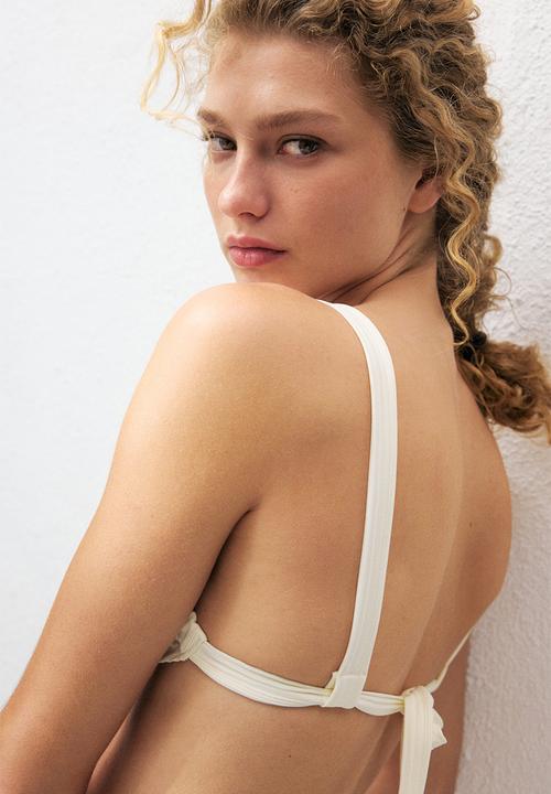 H&M - Bikini top - cream