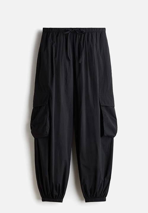 H&M - Balloon cargo trousers - dark grey