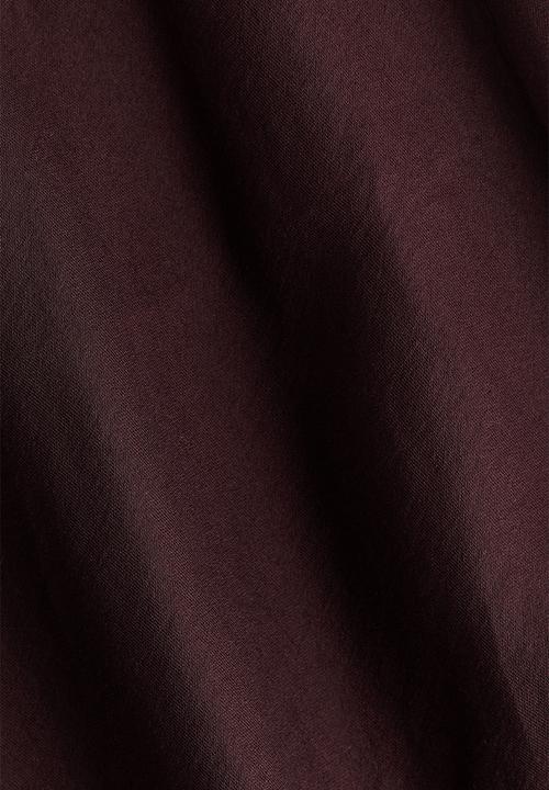 H&M - Viscose-blend maxi skirt - dark brown