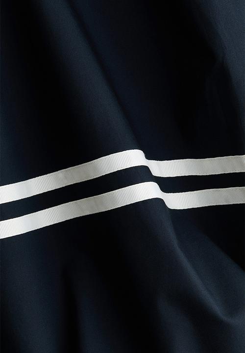 H&M - Loose-fit midi skirt - navy blue