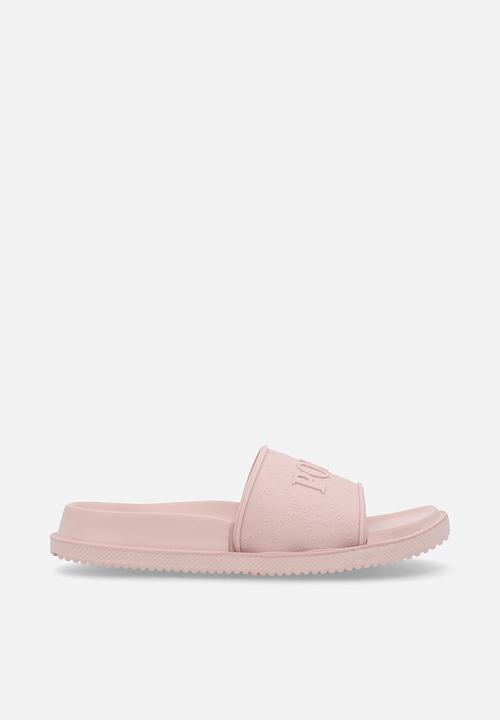 POLO - Monogram Moulded Pool Sandal - Pink
