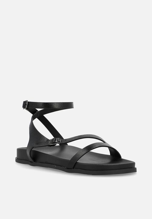 Madison® - Pearl ankle strap - black