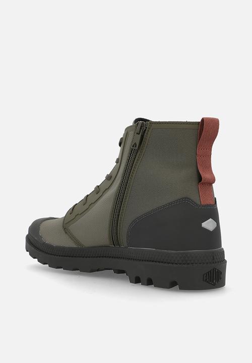 Palladium - PAMPA HI CARE ZIP - OLIVE NIGHT