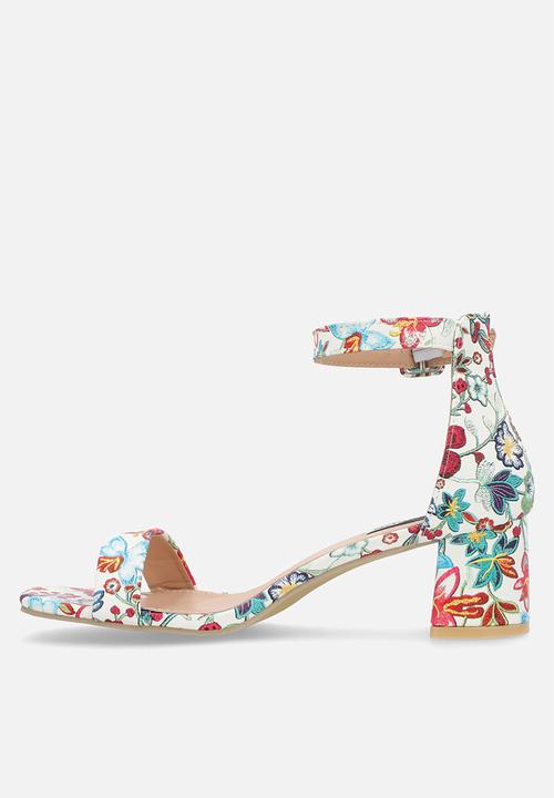 Madison® - Amira 4 open toe ankle strap - floral