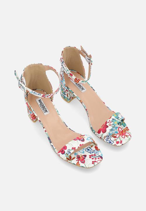 Madison® - Amira 4 open toe ankle strap - floral