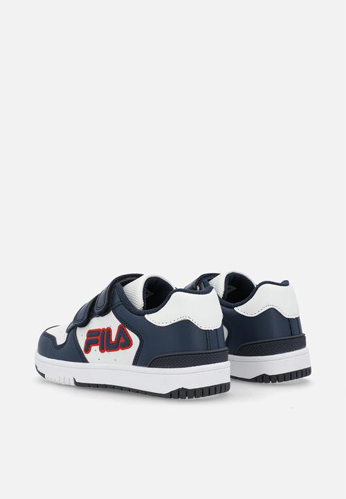 FILA - Bambini lace up - white/navy