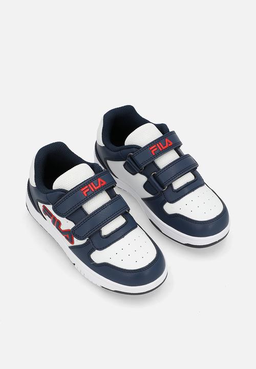 FILA - Bambini lace up - white/navy