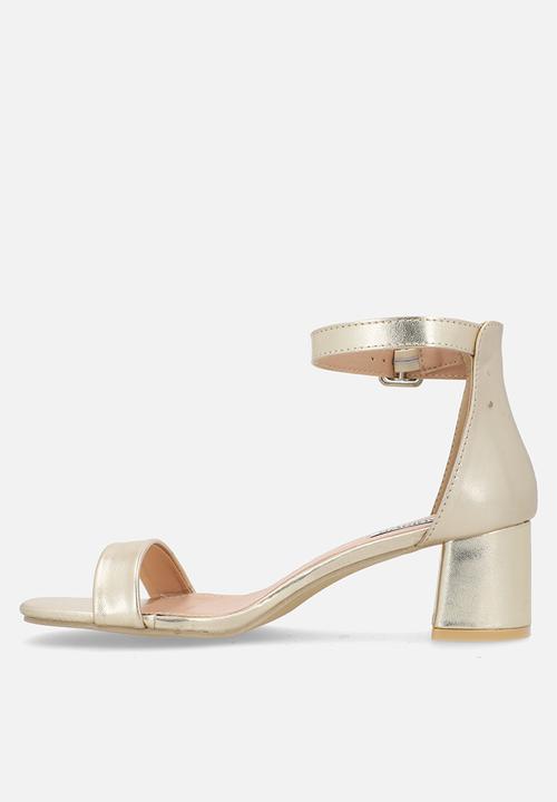 Madison® - Amira 4 open toe ankle strap - gold