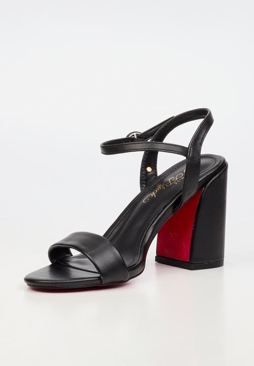 Miss Black - Cassy 1 classic block heel - black