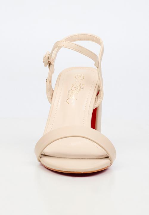Miss Black - Cassy 1 classic block heel - neutral