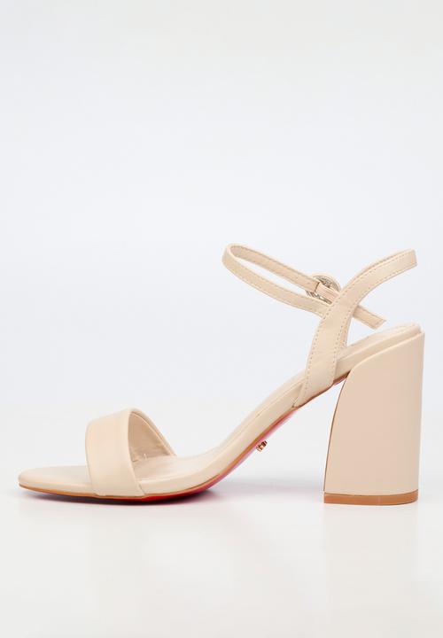 Miss Black - Cassy 1 classic block heel - neutral