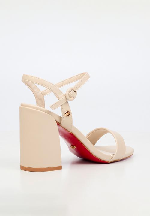 Miss Black - Cassy 1 classic block heel - neutral