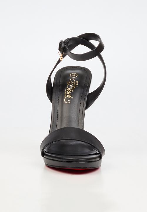 Miss Black - Mia 1 classic platform heel - black