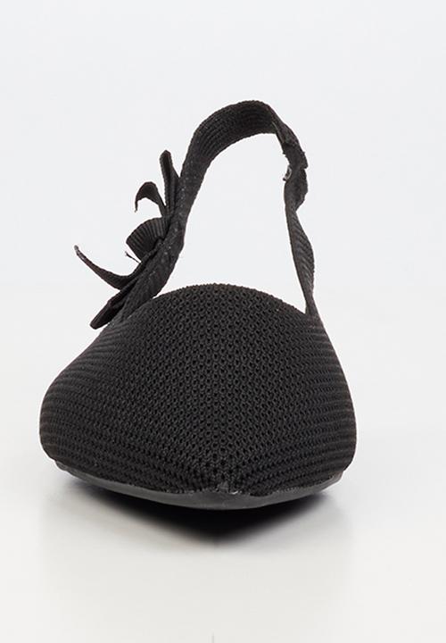 Miss Black - Xylie 1 tape slingback pump - black
