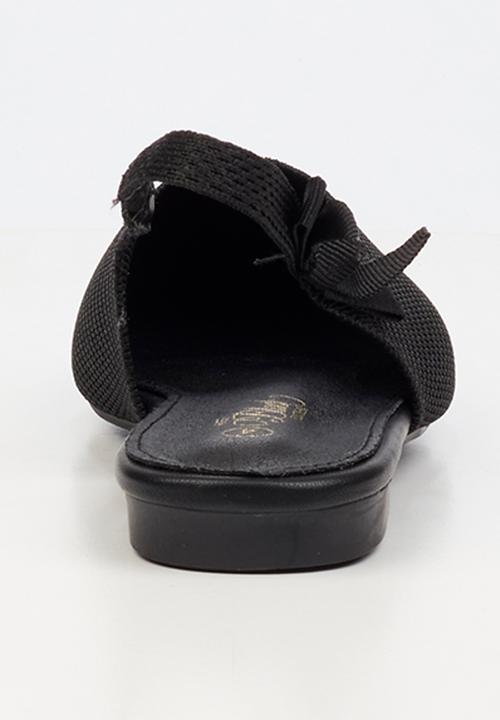 Miss Black - Xylie 1 tape slingback pump - black