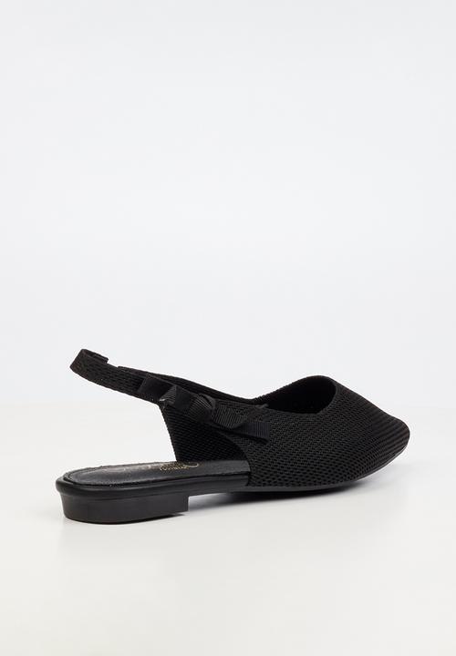 Miss Black - Xylie 1 tape slingback pump - black