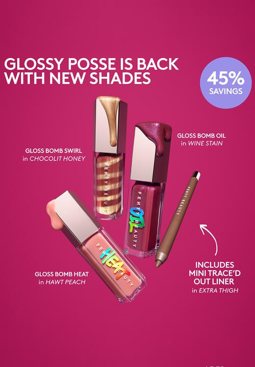 Fenty Beauty - Glossy Posse IX Lip Gloss Set