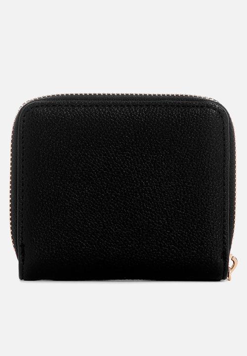 GUESS - Slg Laurel ii Slg Small Zip Around - Black
