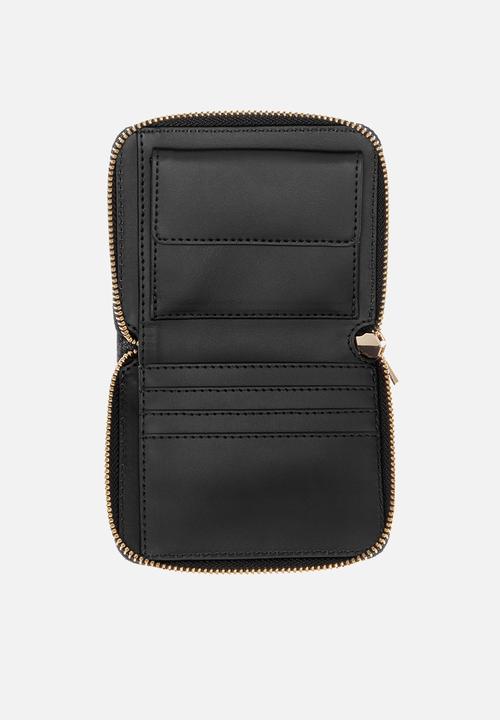 GUESS - Slg Laurel ii Slg Small Zip Around - Black