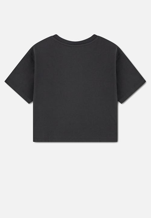 Converse - Cnvg S/S Dissected Ctp T-Shirt - Dark Matter