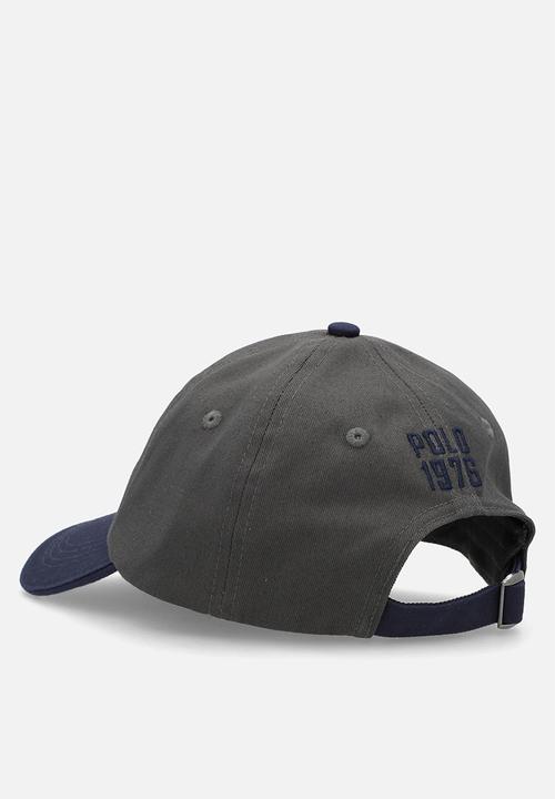 POLO - 6 Panel Two Tone  Peak - Grey