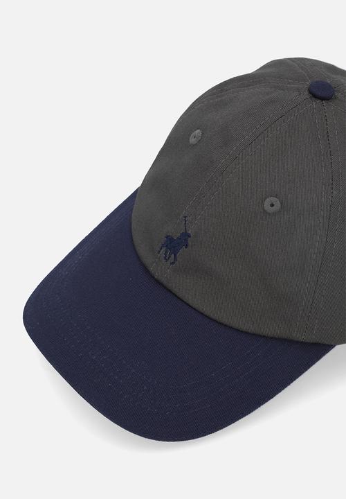POLO - 6 Panel Two Tone  Peak - Grey