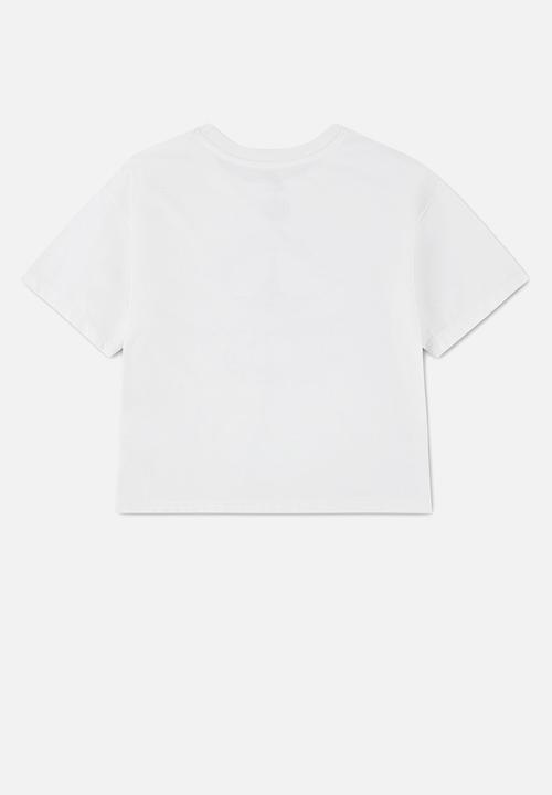 Converse - Cnvg Chrome Dctp Boxy Tee - Vintage White