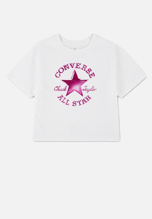 Converse - Cnvg Chrome Dctp Boxy Tee - Vintage White