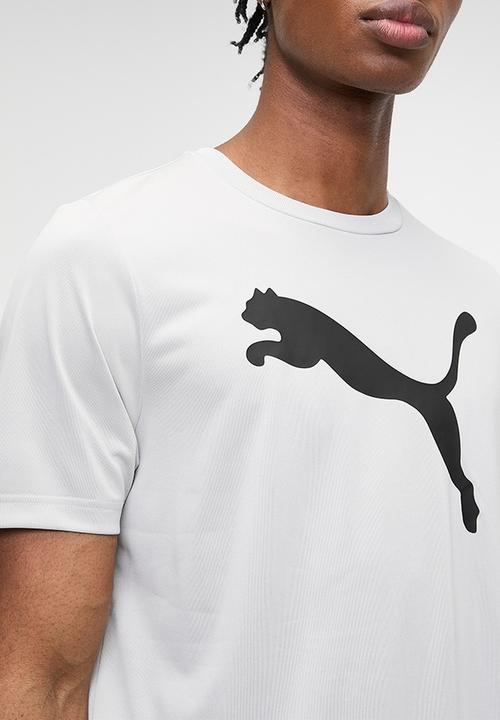PUMA - Essential Logo T-shirt   - Grey