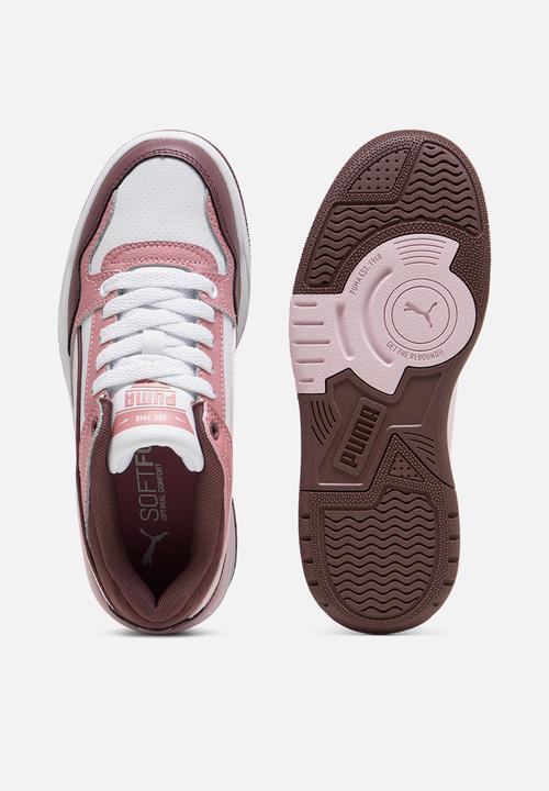 PUMA - Rebound Retro Jr - Dusky Rosewood-Powder Pink-Rich Cocoa
