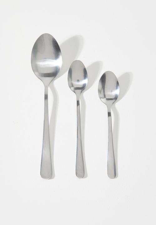 Excellent Houseware - Silver Mirror Polish Cutlery Set 72pcs - silver