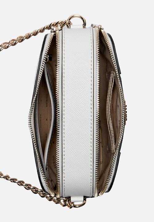 GUESS - Noelle ii Camera Crossbody - Off White/Beige