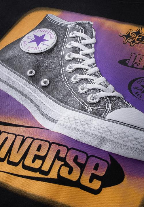 Converse - Cnvb Gradient Snkr Gfx Tee - Black