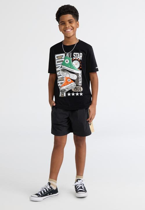 Converse - Cnvb Varcity Double Kicks Ss T - Black