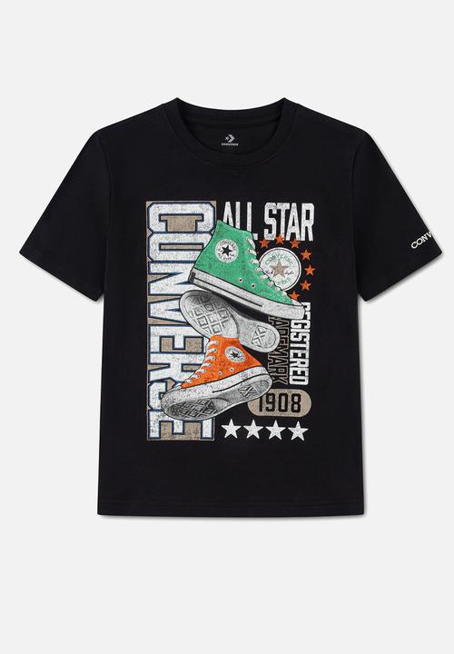 Converse - Cnvb Varcity Double Kicks Ss T - Black